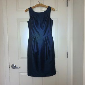 ALFRED SUNG midnight blue style #D522 Dupioni